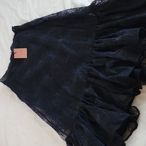 NWT H&M x Sandra Mansour Sunflower Organza Skirt - Picture 5 of 7